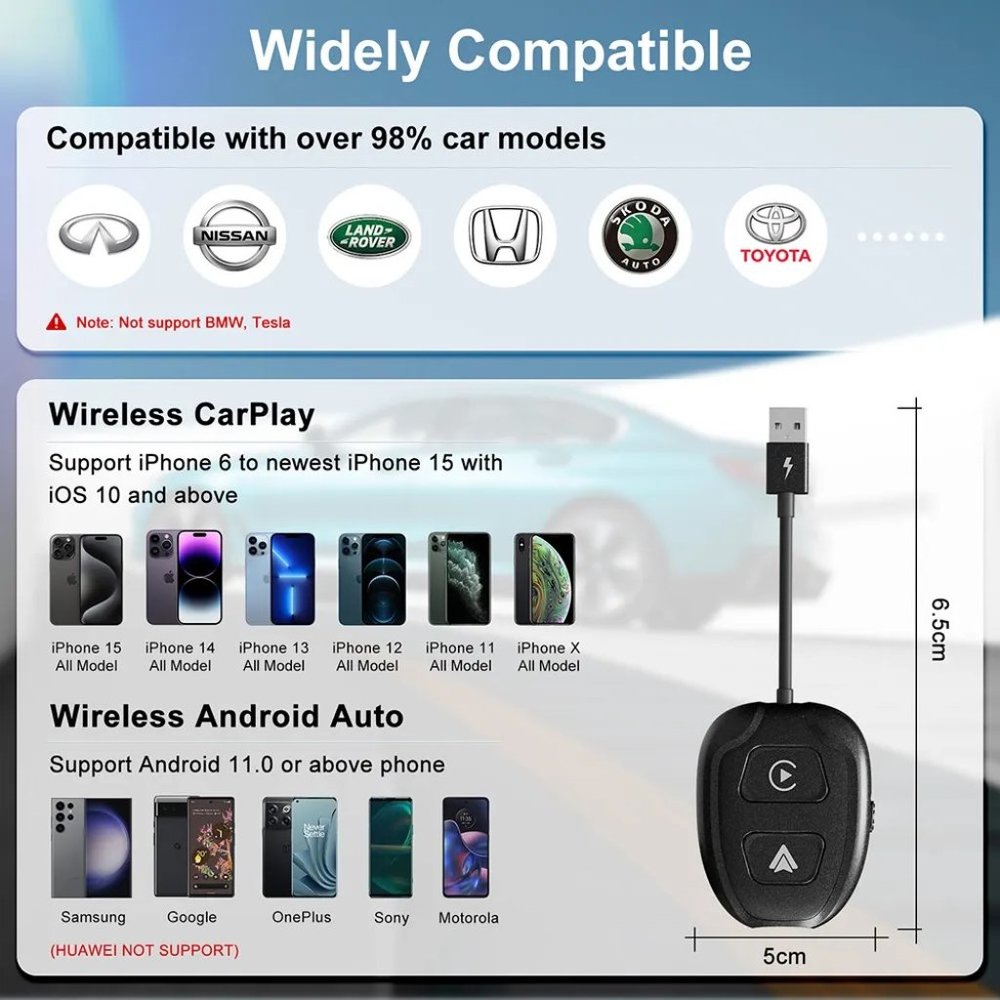 CarPlay/Android Auto Bluetooth-Enabled - Picture 9 of 9